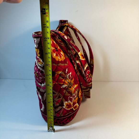 Vera Bradley Carnaby Floral Quilted Small Tote Bag Magnetic Clasp - Picture 9 of 9